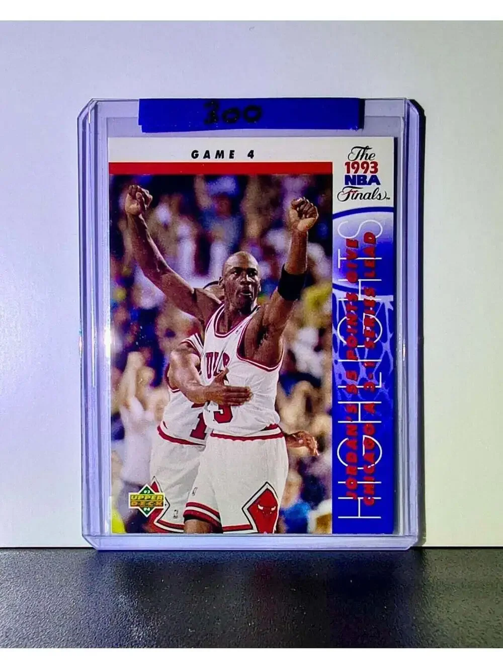 Michael Jordan 1993-94 Upper Deck NBA Finals #201 Basketball Card Chicago Bulls